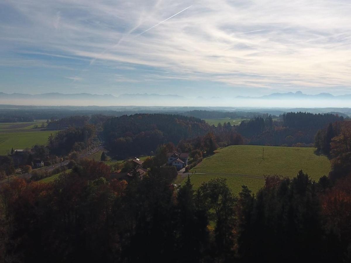 Alpenblick Nahe Muenchen Mit Outdoor Whirlpool - 21 Min Von Muenchen Mit Zug Assling Exterior photo
