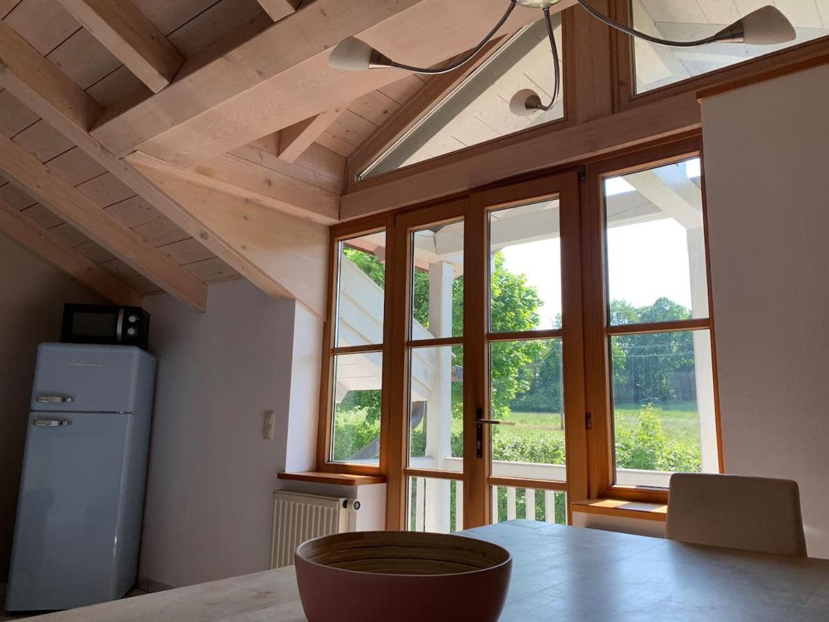Alpenblick Nahe Muenchen Mit Outdoor Whirlpool - 21 Min Von Muenchen Mit Zug Assling Exterior photo